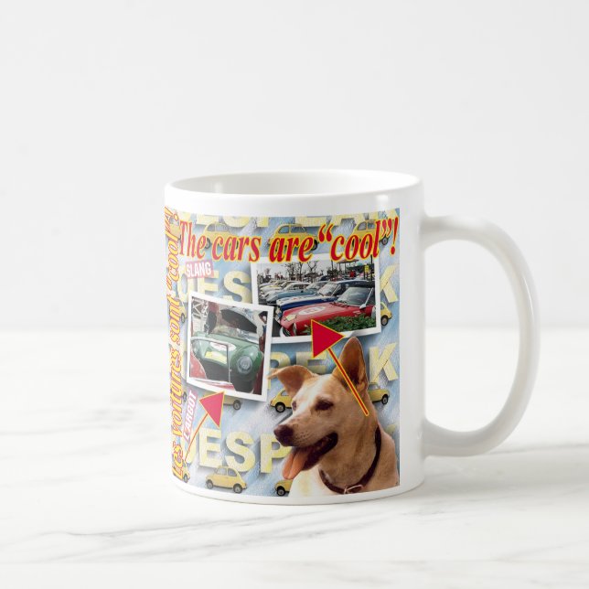 Mug ZoeSPEAK - Les voitures sont "cool" ! (Droite)