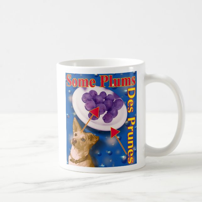 Mug ZoeSPEAK - Quelques prunes (Droite)