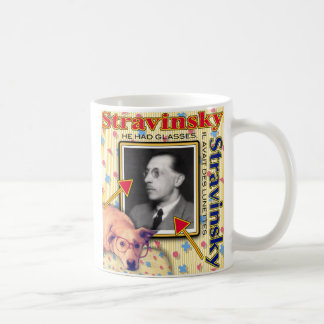 Mug ZoeSPEAK - Stravinsky - Il avait des lunettes.