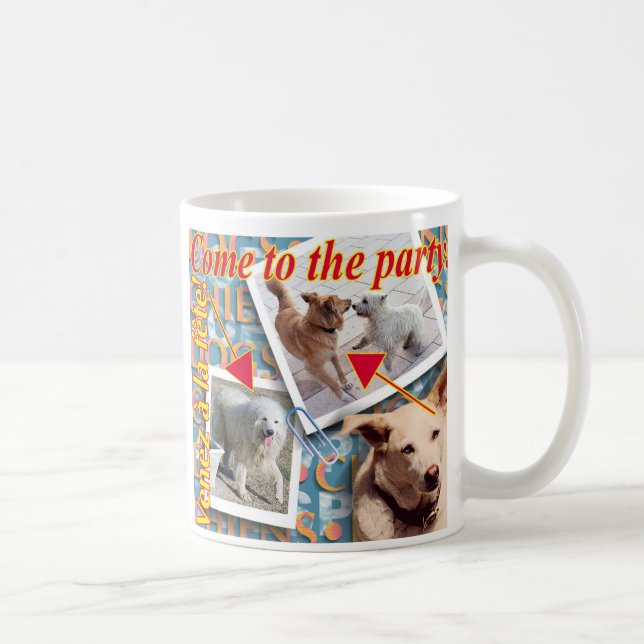 Mug ZoeSPEAK - Venez à la fête ! (Droite)