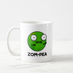 Mug Zom-pea Drôle Halloween Zombie Pea Pun