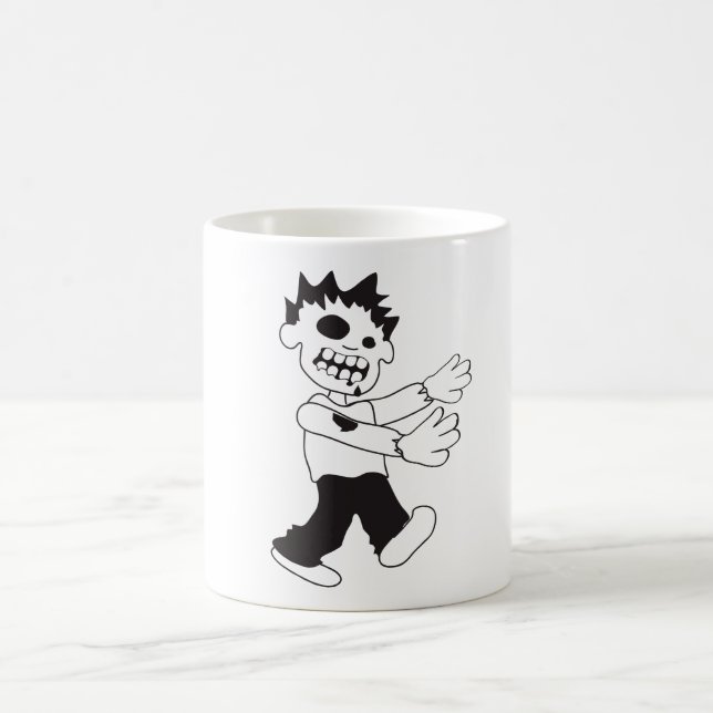 Mug Zombi de marche (Centre)