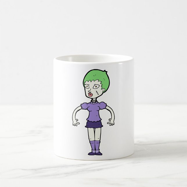 Mug Zombie Femme (Créateur téléchargé)