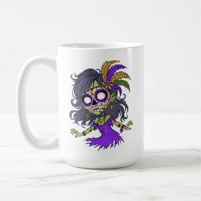 Mug Zombie Mardi Gras (Gauche)