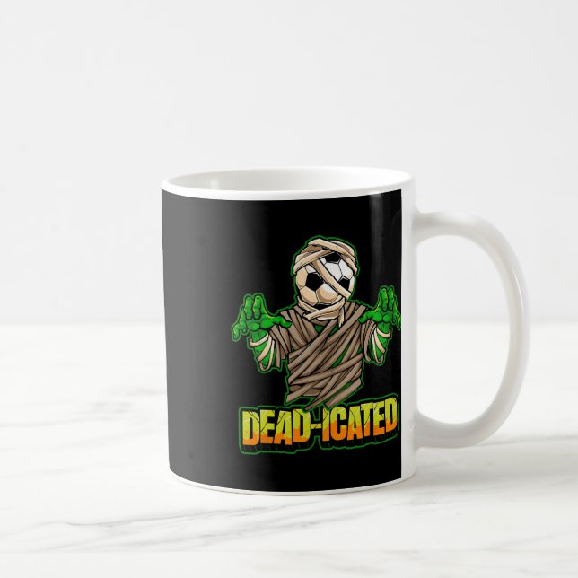 Mug Zombie Soccer Player Scary Soccer Halloween  (Droite)