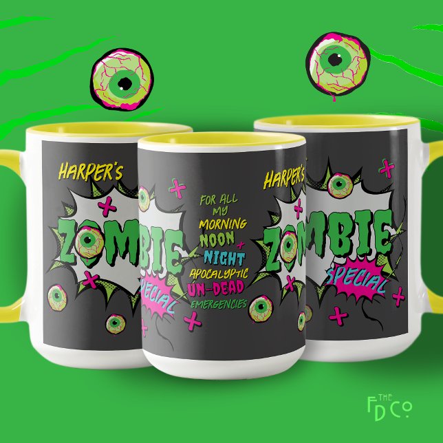 Mug Zombie Special Ghoulishly Fun Personalized  (Créateur téléchargé)