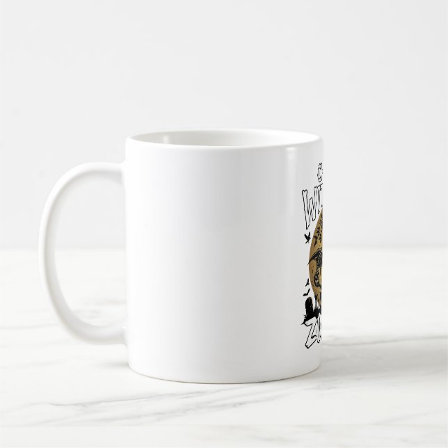 Mug Zombies glaçants Halloween Démon ailé Lune Tombe (Gauche)