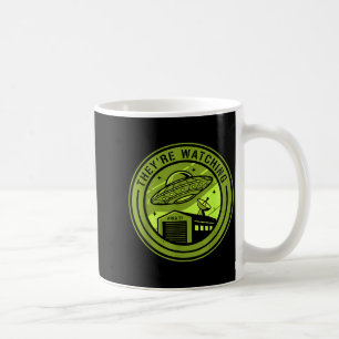 Mug Zone 51 Ils regardent un croyant d'aliens Lot de U