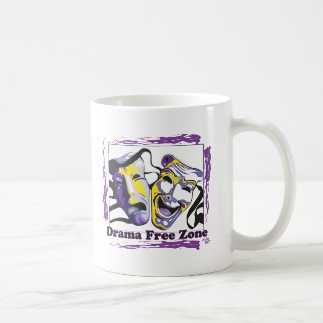 Mug Zone franche de drame (Droite)
