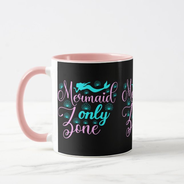 Mug Zone Réservée aux Sirènes (Gauche)