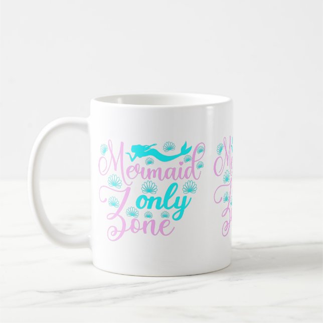Mug Zone Réservée aux Sirènes (Gauche)