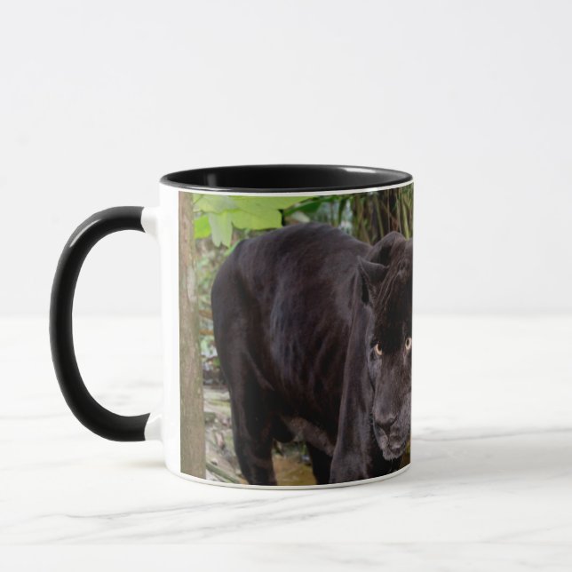 Mug Zoo de la ville de Belize. Panthère noire (Gauche)