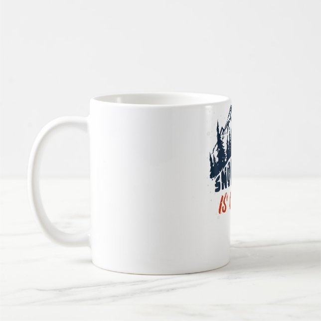 Mug Zoo des pingouins de neige Animal Antarctique Amou (Gauche)