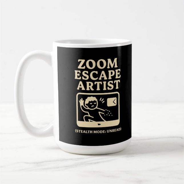 Mug Zoom l'artiste de l'évasion (Gauche)
