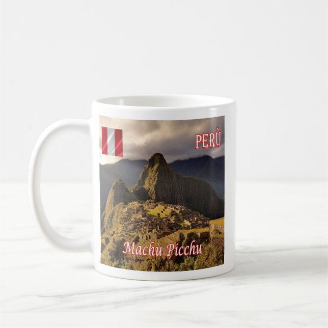 Mug zPE025 MACHU PICCHU, Cozco, Pérou, (Gauche)