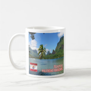 Mug zPF013 COOK BAY, MOOREA, Polynésie française,