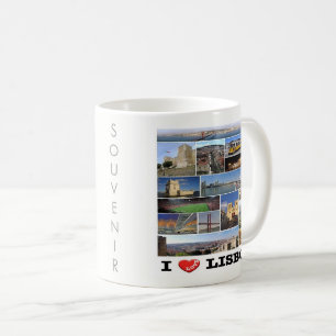 Mug zPT018 LISBON "I Love", Portugal, Europe,