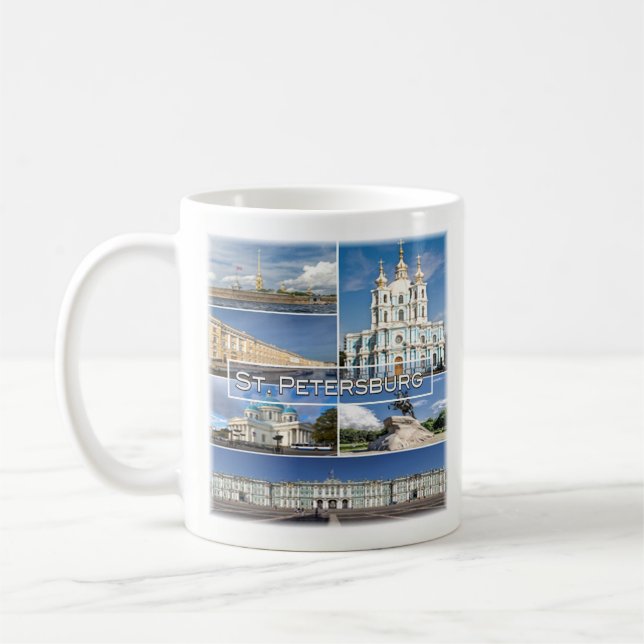 Mug zRU004 SAINT PETERSBURG, Russie, Europe, (Gauche)