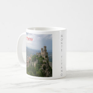 Mug zSM007 MONTE TITANO panorama, Saint-Marin,