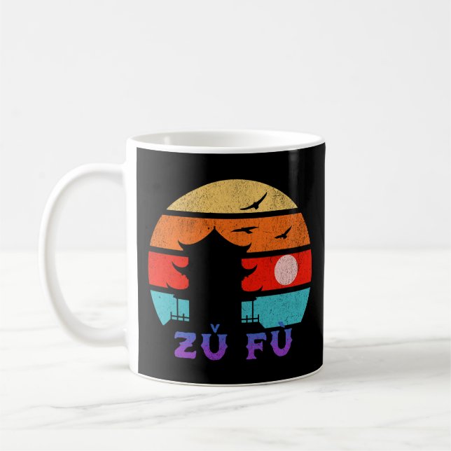 Mug Zù Retro Sunset Océan Grand-père (Gauche)