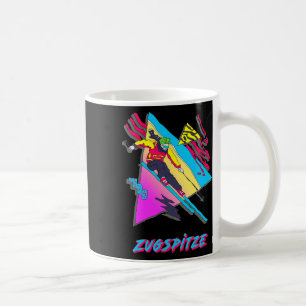 Mug Zugspitze Retro Skieur Ski Design Inspiré