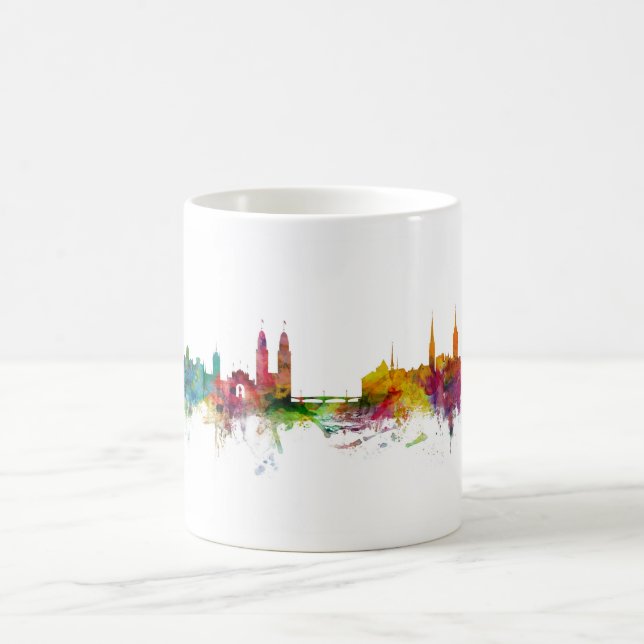 Mug Zurich Switzerland Skyline (Centre)