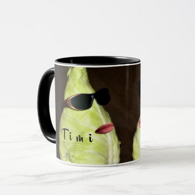 Mug Zwei Kohlköpfe (Devant gauche)