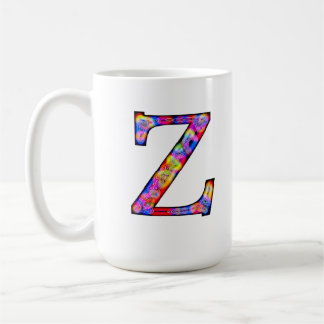 Mug Zz a illuminé le monogramme