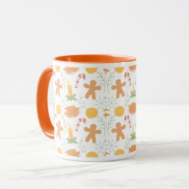 MugFall Coffee Mug | Rustic Pumpkin Spice & Sweate (Devant gauche)