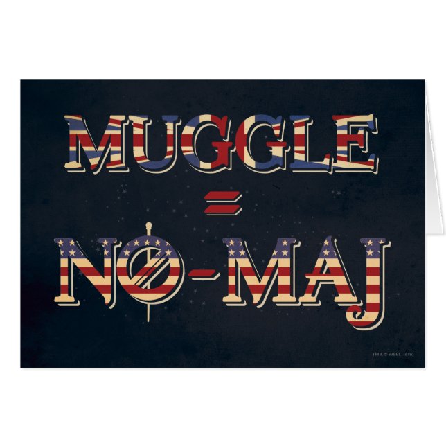 MUGGLE™ = NO-MAJ™ (Devant horizontal)