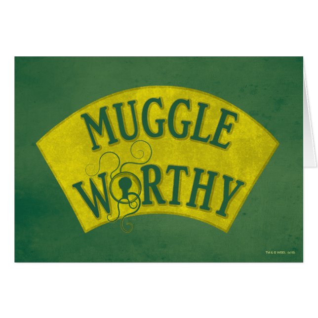 MUGGLE WORTHY™ (Devant horizontal)