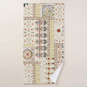 Mughal Floral Paisley : Ethnic Digital Elegance.