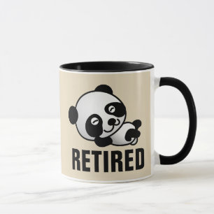MUGS À CAFE RETRAITE PANDA MIGNON