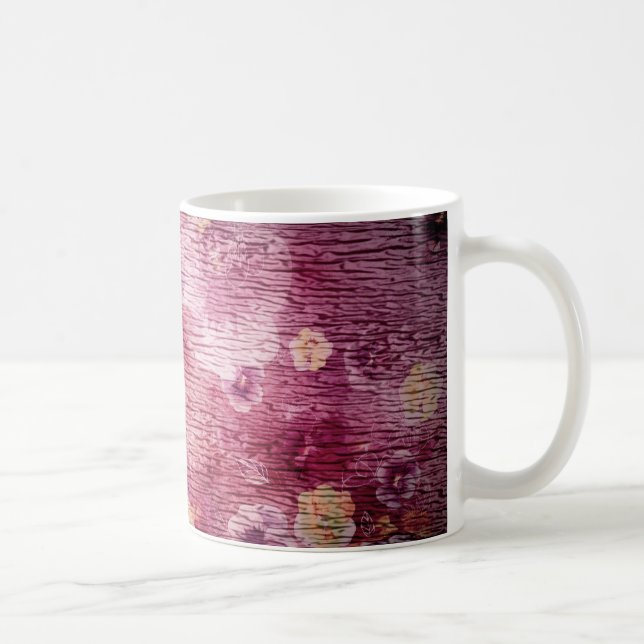 Mugs aux fleurs colorées (Droite)