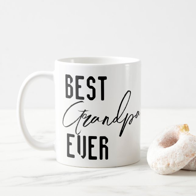 Mugs Best Grandpa Ever (Avec donut)