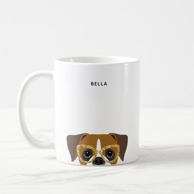 Mugs Chien Boxer (Gauche)