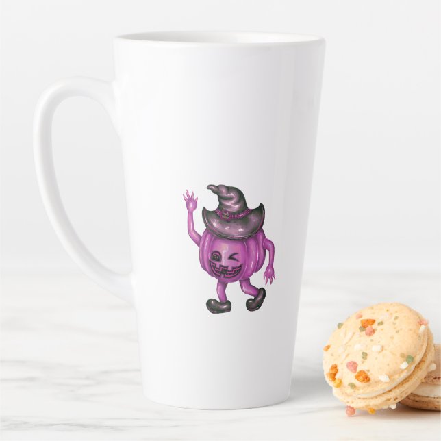 Mugs & Cups - Witch Hat Pumpkin (En situation)