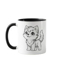 Mugs d'animaux de chats mignons pour les amoureux