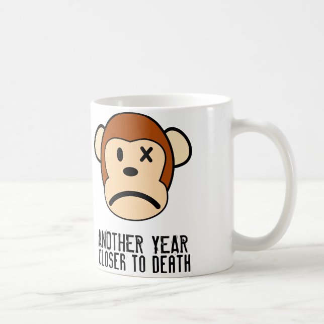 Mugs de café amusants au-dessus de la colline (Droite)