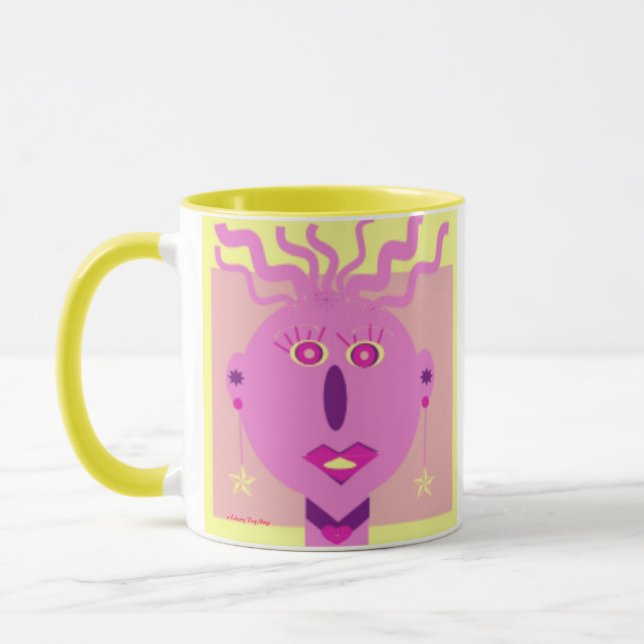 MUGS DE CAFÉ BLANC - MUGS AMUSANTS - CADEAUX (Gauche)