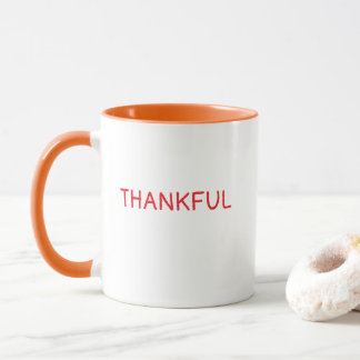 mugs de café d'automne-T décor de Thanksgiving-F