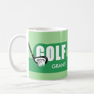Mugs de café de golf