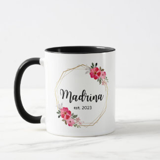Mugs de café de Madrina 2023, Quieres Ser Mi Madri