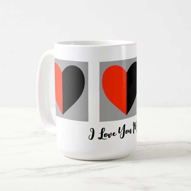 Mugs de café personnalisés pour maman (Devant gauche)