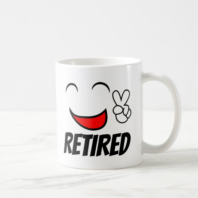 MUGS DE CAFÉ RETRAITÉS (Droite)