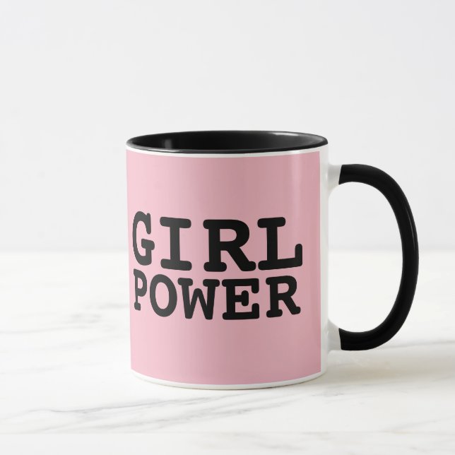 MUGS DE CAFÉ ROSE POUCE DE FILLE (Droite)