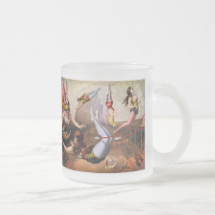 MUGS DE CAFÉ - TRAPEZE ARTISTES DANS LE CIRQUE.