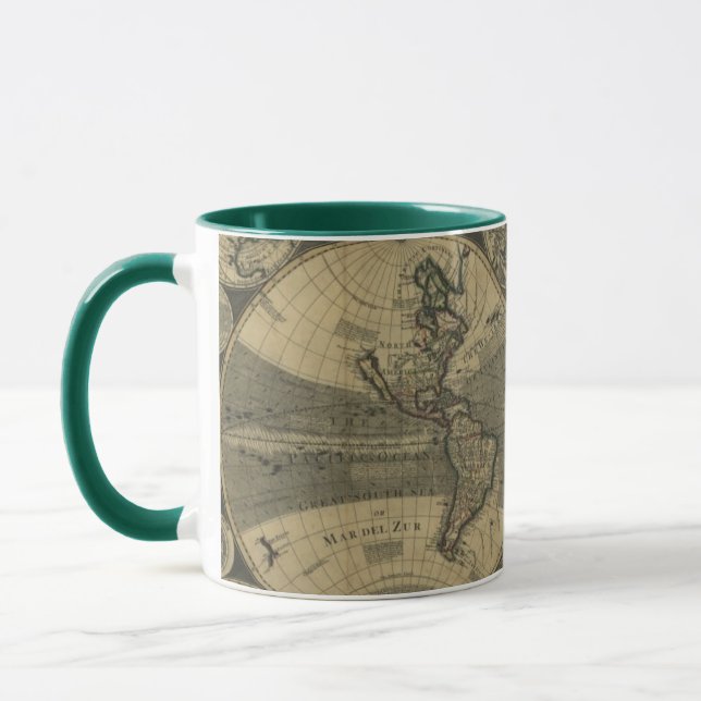 Mugs de cartes du Vieux Monde (Gauche)