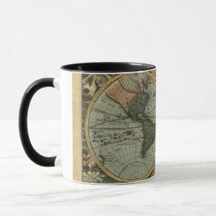Mugs de cartes du Vieux Monde