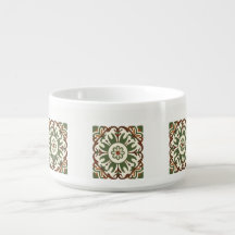 Mugs de Chili en carreaux de style Mission